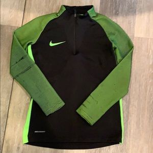 Nike 3/4 zip up. Size 8